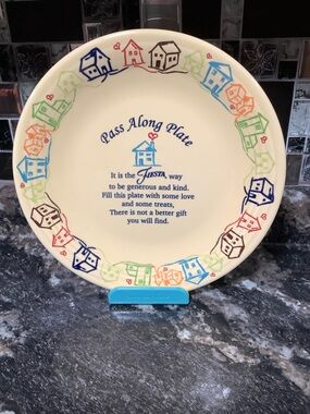 Fiesta 'Pass Along Plate' Decorative Serving Plate - Multi-Color